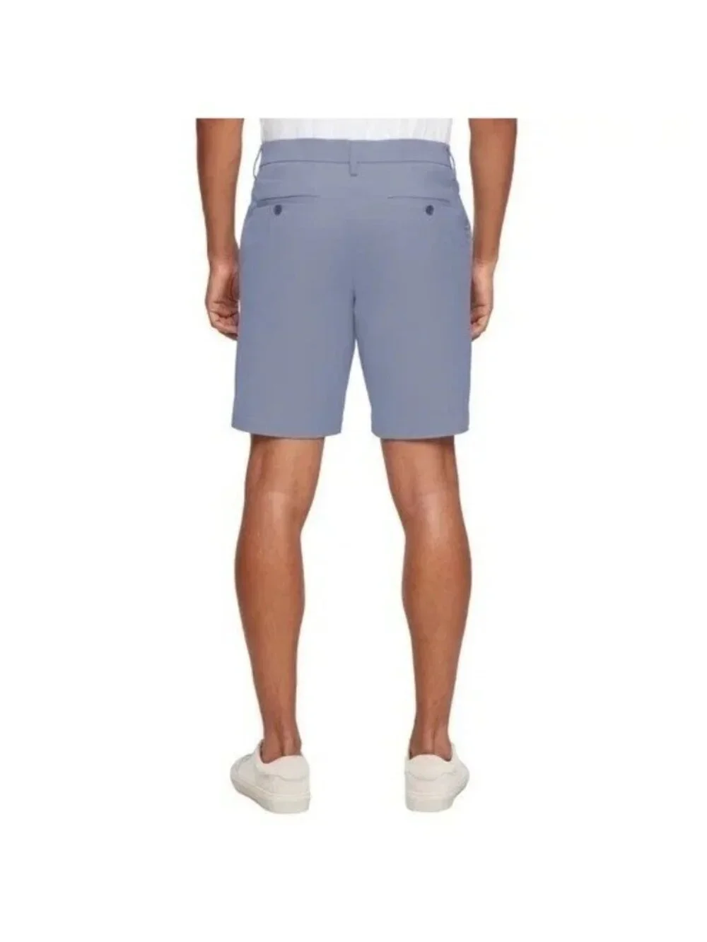 NWT Banana Republic Men's 32 Blue Stretch Chino Shorts 9
